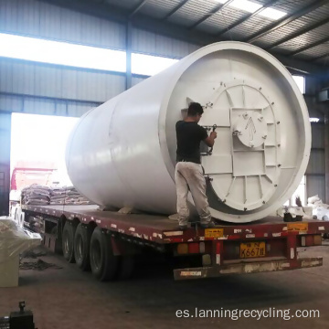 Lanning Waste Tire Recycling Machine